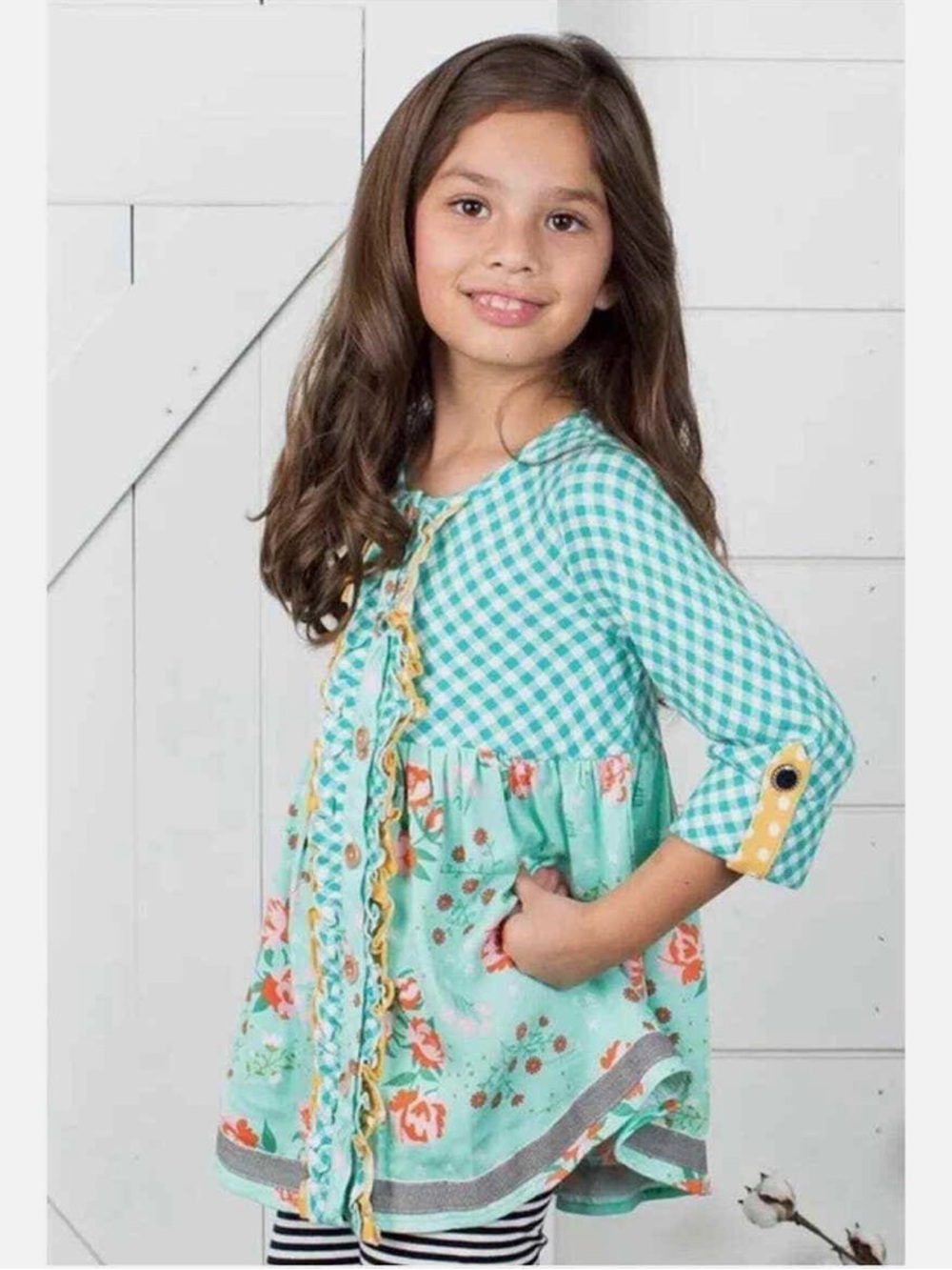 Matilda Jane Pecan Pie Top Once Upon A Time - Joanna Gaines Size 4